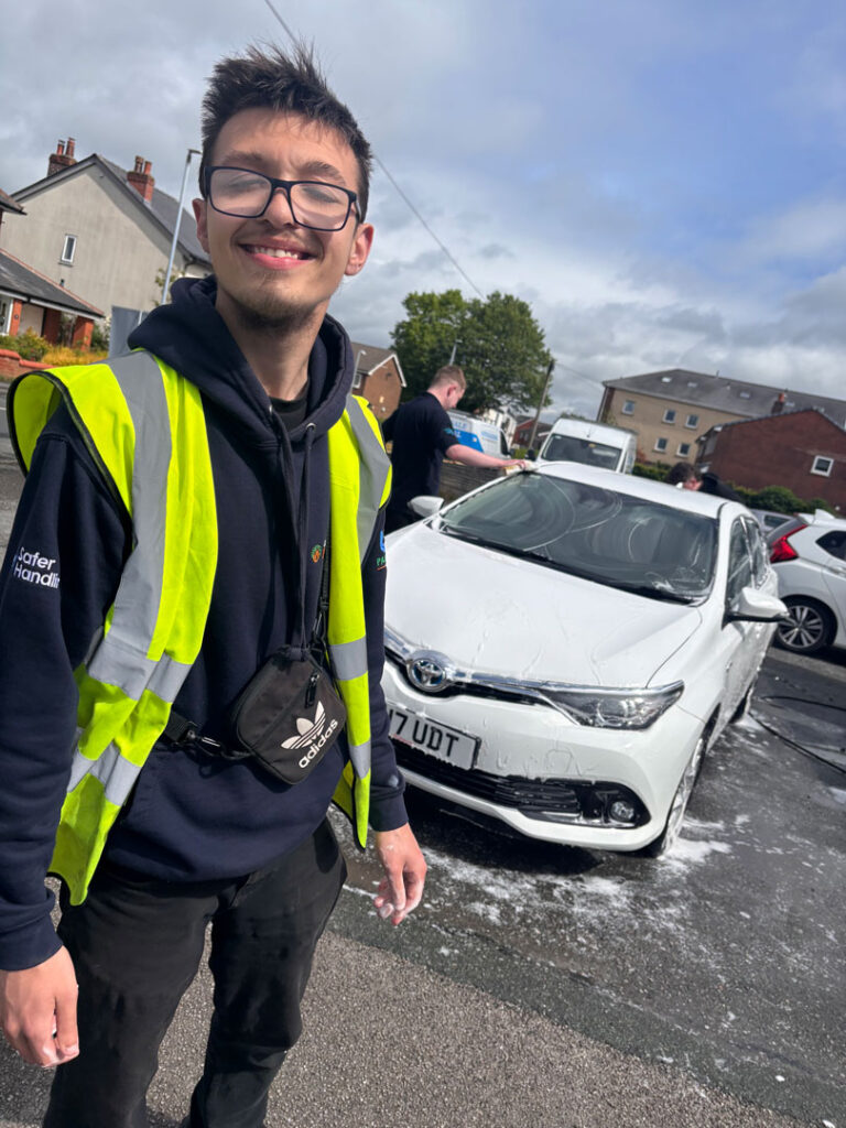 Pop-up car wash events