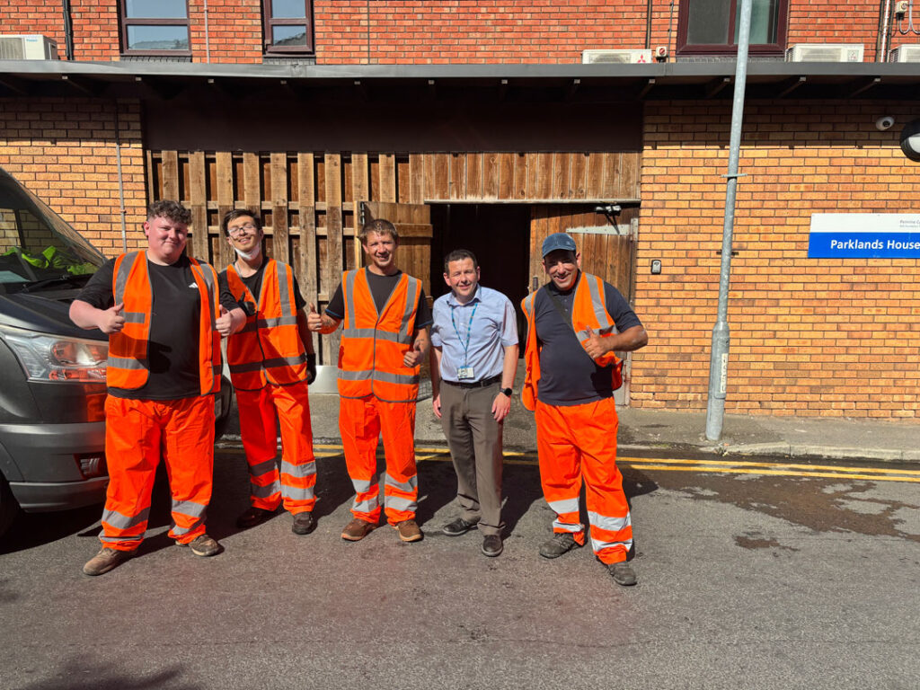 Clean Futures, a youth-led enterprise from Genuine Futures CIC, has completed its first commercial NHS bin store deep clean at Parklands House, Royal Oldham Hospital, creating employment opportunities for young people while delivering measurable social value.